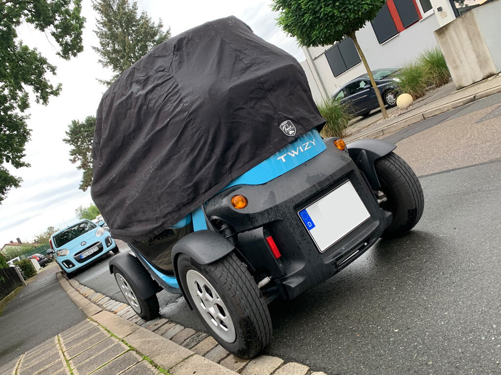 Covering et Marquage de Renault Twizy sur Aix-en-Provence.